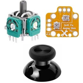 Resim Xbox One Motor Topuz Analog Başlık Drift Fix Tamir Seti Xbox Kol Tamir Yedek Parça 