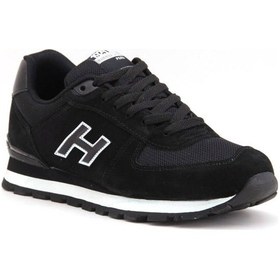 Resim 19250 Hammer Jack Bayan Spor Ayakkabı-siyah Suet Siyah 