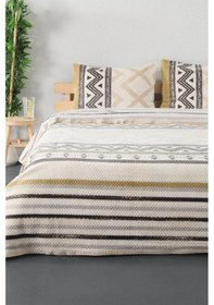 Resim Merinos Relax 3 Parça Battaniye Seti Vigo Bej - 