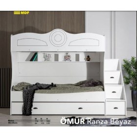 Resim Aydınev Ömür Mdf Merdivenli Ranza 