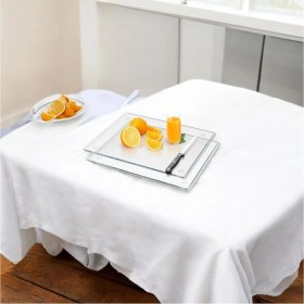 Resim Tuva Reklam Şeffaf Pleksi Kullanışlı Çok Amaçlı Kesme Tahtası 