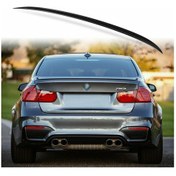 Resim BMW F30 2012-2018 M3 İNCE PLASTİK BOYASIZ SPOYLER-SPOİLER 
