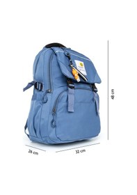 Resim Okula Dönüş Ve Keşfe Çıkış İçin Hazır: 15,6 İnç Laptop Uyumlu Sırt Çantası Mavi-1307 Mavi 