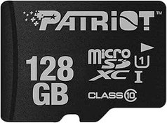 Resim Patriot Memory LX Serisi micro SD Flash Bellek kartı 128GB - PSF128GMDC10 
