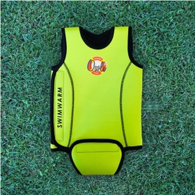 Resim Owli Swimwarm Üşütmeyen Bebek Mayosu Sarı STD - STD / 6-12 Ay 