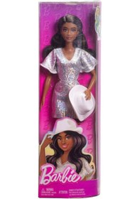 Resim Barbie Büyüleyici Parti Bebekleri - Metalik Gri Elbiseli 