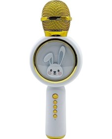 Resim Novahub X6 Çocuk Taşınabilir Bluetooth Işık Mikrofon Ses Hepsi Bir Arada Makine Sütlü Beyaz 