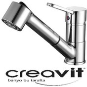 Resim Creavit Mf8320S Spiralli Lüx Evye Mutfak Bataryası Armatürü (BERBER BATARYASI) 