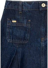 Resim U.s. Polo Assn. Kız Çocuk Koyu Mavi Etek Jean 50304244-dn0023 Dark Blue Koyu Mavi 