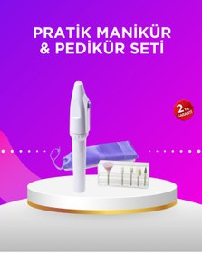 Resim Skygo Elektrikli Manikür ve Pedikür Matkap Seti – Ayarlanabilir Hız, Ergonomik ve Sessiz 