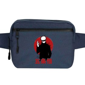 Resim Megumi Jajutsu Kaisen Bel Çantası - Lacivert 