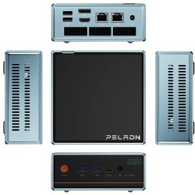 Resim Peladn Wo4 Serisi, Amd Ryzen 7 5700U, 16GB Ram, 512GB Ssd, 1xhdmı, 1xdp, 4xusb, 1xtype-C, 2xlan, Paylaşımlı Ekran Kartı, Wi-Fi6, Bluetooth 5.2, Windows 11 Pro, Mff Minipc 