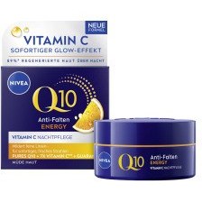Resim Nivea Q10 Energy Anti-Wrinkle Regenerative Night Cream 50 ml 