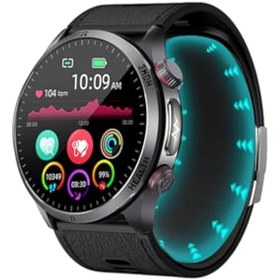 Resim Spovan Electro Pro 2 Hava Basınçlı Tansiyon NFC Sesli Görüşme EKG Türkçe Akıllı Saat 