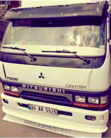 Resim Garage453 Mitsubishi Fe639 659 Ön Cam Güneşliği Mika Parlak Siyah 