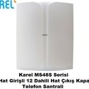 Resim KAREL Ms48s 4-12 Telefon Santral Cihazı 