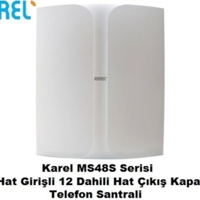 Resim KAREL Ms48s 4-12 Telefon Santral Cihazı 