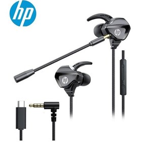 Resim Hp Dhh-3113/dhh-3113c Cep Telefonu Tablet Dizüstü Bilgisayar İçin Mikrofonlu Oyuncu Kulaklığı 3.5 MM 