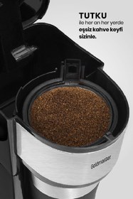 Resim Goldmaster Magic Coffee Termos Bardaklı Kişisel Filtre Kahve Makinesi IN-6310 