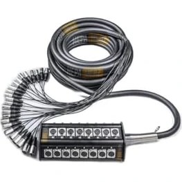 Resim YF Tekstil Ambalaj Merz STAGE-24C-20M 24 Kanal 20 Metre Multicore Kablolu Hazır Stage Box 