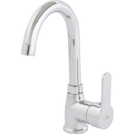 Resim Venezia Kroma Serisi Krom Kuğu Lavabo Bataryası 