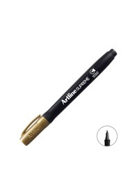 Resim Artline Supreme Epf-790 Metallic Marker Altın 