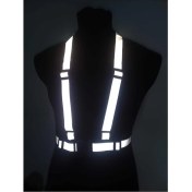 Resim FourForce Caro (136) Motorsiklet Reflektörlü Yelek Scooter Reflektör Yelek Bisiklet Reflektif Yelek ile Uyumlu 