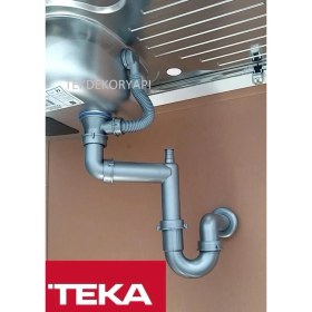 Resim Teka Tekdekor Teka Infant Ob E50 Evye Orjinal Sifon Takımı 