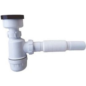 Resim Donau Pisuvar Sifonu Taslı Körüklü 