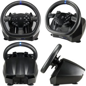 Resim Subsonic Superdrive SV-950 Direksiyon Seti – Çift Titreşim Motoru, 900°/270° Dönüş Açısı, Pedallı, PS5/PS4, Xbox Series X/S, Xbox One ve PC Uyumlu Kablolu Oyun Direksiyonu 