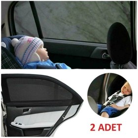 Resim Fiat Egea Uyumlu Oto Cam Güneşliği/Perde (Yan Ve Arka Cam) 2 Adet 