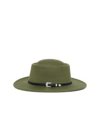 Resim Berellini Kaşe Kaşmir - Unisex Geniş Fotör Yeşil 