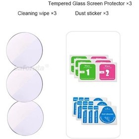 Resim 3 Adet Temperli Cam Koruma Samsung Galaxy Uyumlu İzle 3 41mm 45mm Samsung İçin Akıllı 3 Pcs Anti Blue Ray Samsung Watch 5 44mm 