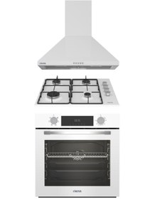 Resim Altus Ankastre 3 Lü Set Beyaz (322W/522W/181WD) 