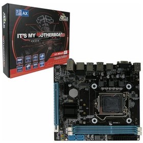 Resim Axle Ax-mbaıh81 Ddr3 1600mhz Oc Vga/hdmı Pcıe 2.0 1150p Matx Anakart 