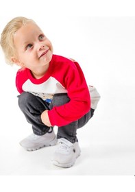 Resim Overdo Kids Erkek Çocuk Uzun Kollu Sweatshirt Kırmızı 