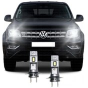 Resim Vw Amarok Led Kısa Far Ampulü H7 Mini Led 2'li Set 
