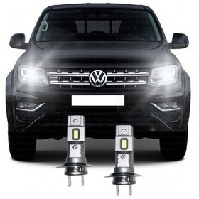 Resim Vw Amarok Led Kısa Far Ampulü H7 Mini Led 2'li Set 