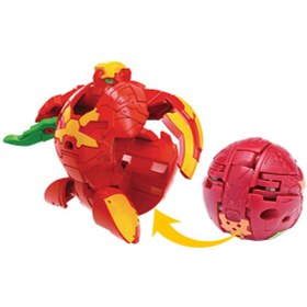 Resim Takara Tomy Baku013 Bakugan Shindiusu Ball 11 Fire Knight Red 