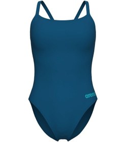 Resim Arena Solıd Kadın Yüzücü Mayosu 004766600 Mavi 
