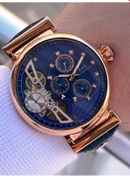 Resim Romanson Deri Kordon İç Fonksiyonları Aktif Özel Seri 5 Atm Suya Dayanıklı Erkek Kol Saati Ag1270.06 Rose Gold 