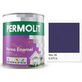 Resim Permolit Enamel Sentetik Yağlı Boya Mor 0.375 Lt. 350 ML 