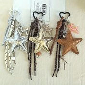 Resim 1 Adet İnce Stil Çanta Aksesuarı Cüzdan Sırt Çantası Yıldız Balon Köpek Kolye Kayış DIY Para Kese Malzemeleri 