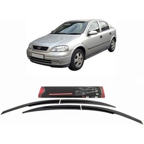 Resim Omsa Line Opel Astra G Mugen Sunplex Cam Rüzgarlığı 1998-2003 