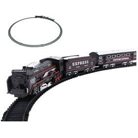 Resim Kara Tren 13 Parça Pilli Tren Seti Oyuncak- Eğitici Oyuncak Lokomo 