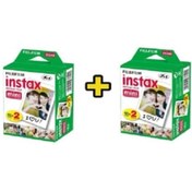 Resim Fujifilm Beyaz Instax Mini 11 Ve Mini 12 Uyumlu 10x2 20 Sheets Fotoğraf Filmi 2 Paket (40 Poz) Fotoğraf Kağı 