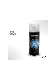 Resim Polisan Plastik Yüzey Mat Beyaz Sprey Boya 400 Ml 