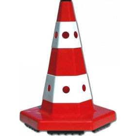 Resim Persmont Kedi Gözlü Trafik Konisi 50 Cm 