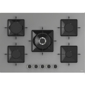 Resim Ferre SS Serisi QBL62CPR - SS038 - D082 5 Gözlü Gri Ankastre Set 