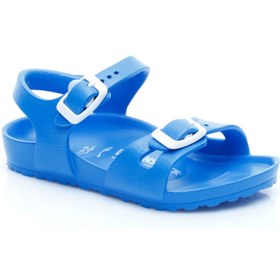 Resim Birkenstock Unisex Çocuk Rio Kids EVA Mavi Terlik 1003535 